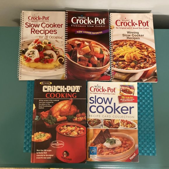 Rival Crock Pot Slow Cooker Recipe Books - Picture 1 of 7
